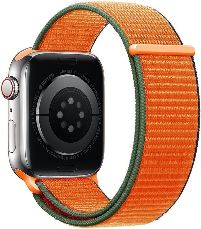 Eternico Airy Apple Watch 42mm / 44mm / 45mm - Coral Orange and...