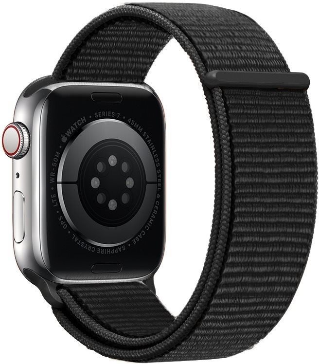 Eternico Airy für Apple Watch 38mm / 40mm / 41mm Solid Black Armband