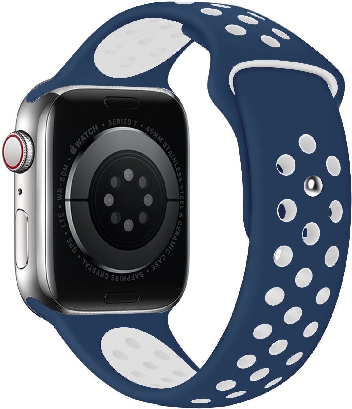 Eternico Sporty na Apple Watch 42 mm/44 mm/45 mm  Cloud White and...