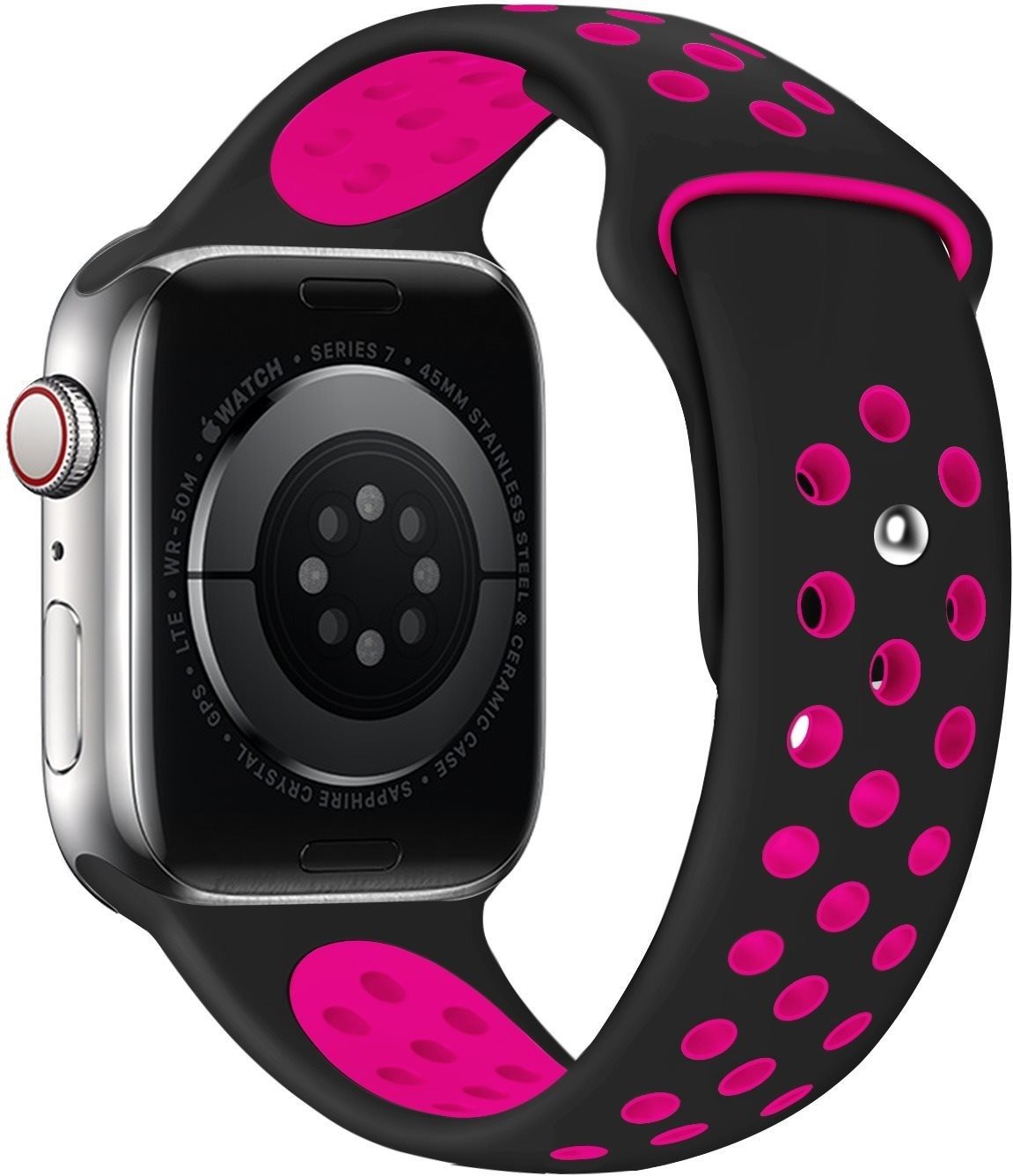 Eternico Sporty für Apple Watch 38mm / 40mm / 41mm Vibrant Pink and...