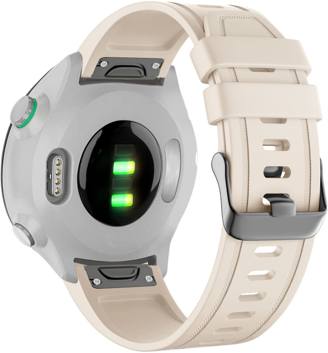Eternico Essential pro Garmin Quickfit 20mm Sandy Yellow Szíj