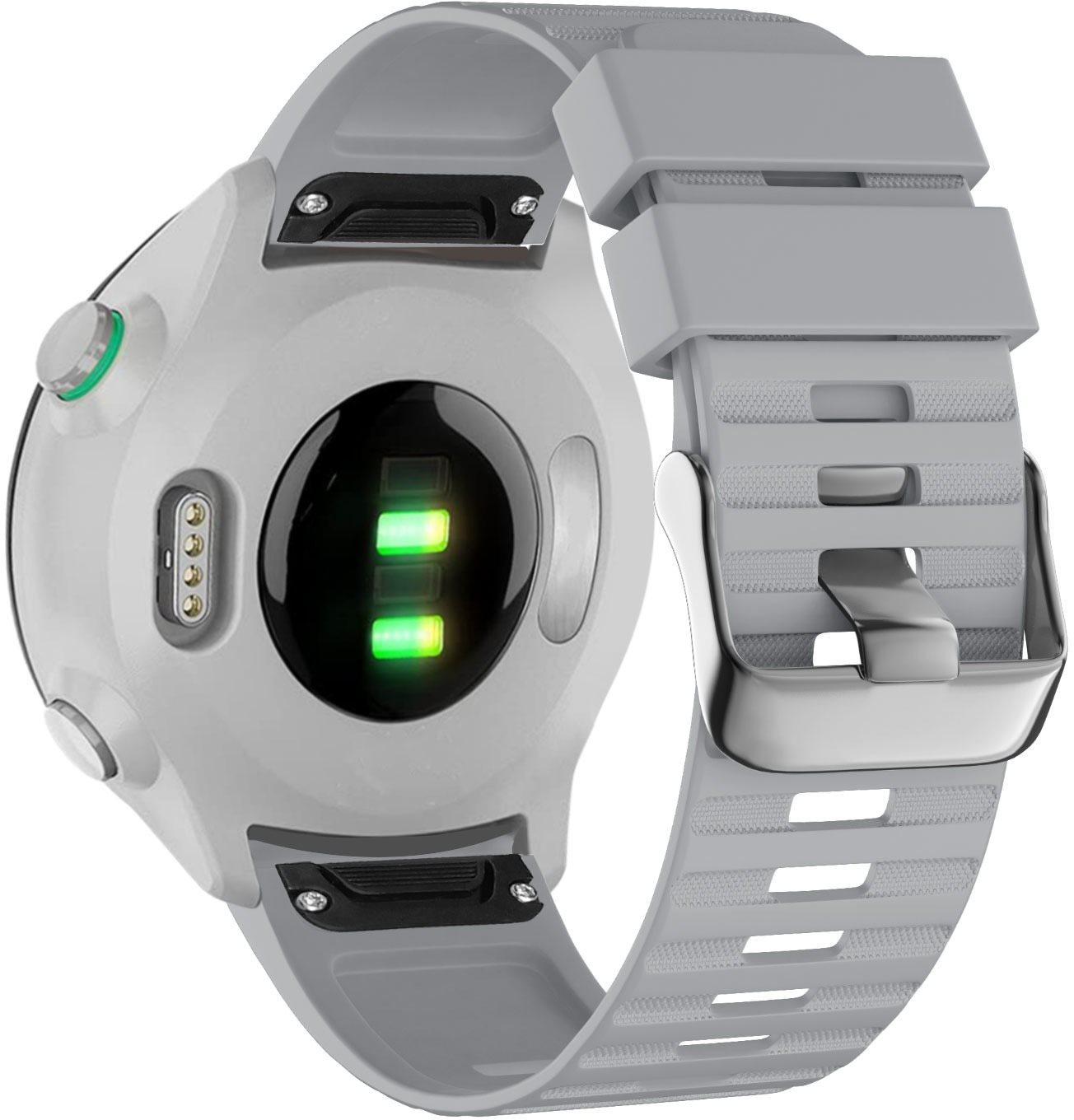 Eternico Essential pre Garmin Quickfit 26 mm Steel Gray Remienok na...