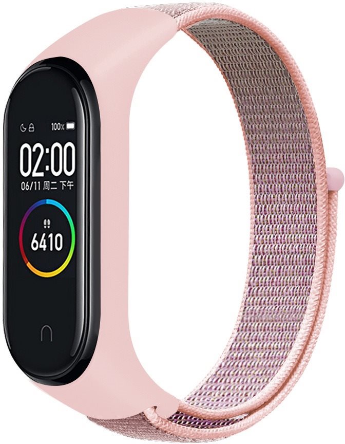 Eternico Airy für Xiaomi Mi Band 5 / 6 / 7 Baby Pink Armband