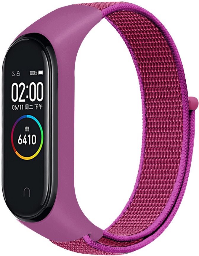 Eternico Airy für Xiaomi Mi Band 5 / 6 / 7 Vibrant Violet Armband