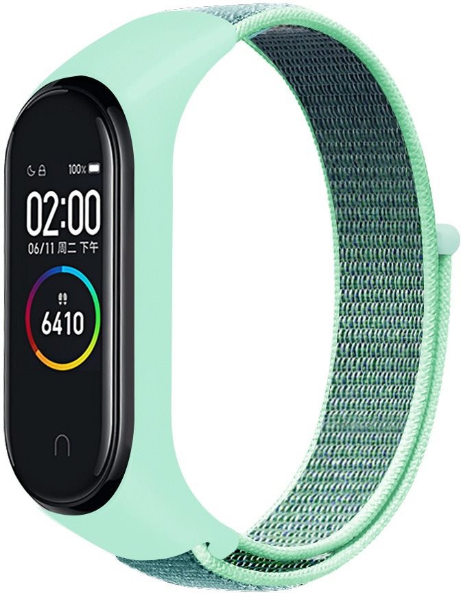 Eternico Airy na Xiaomi Mi band 5 / 6 / 7 Mentol Mint Remienok na...