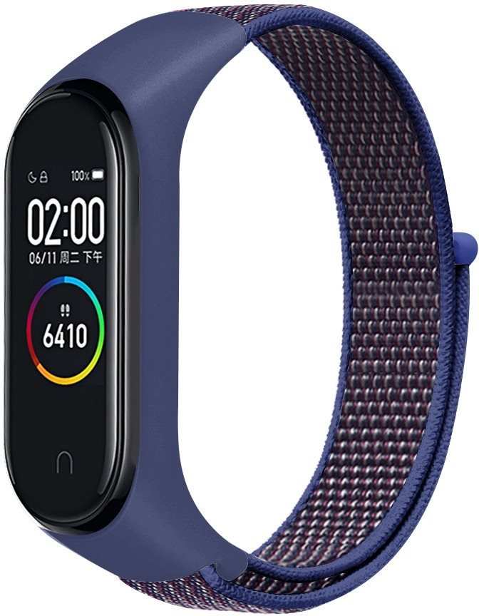 Eternico Airy na Xiaomi Mi band 5/6/7 Dark Blue Remienok na hodinky