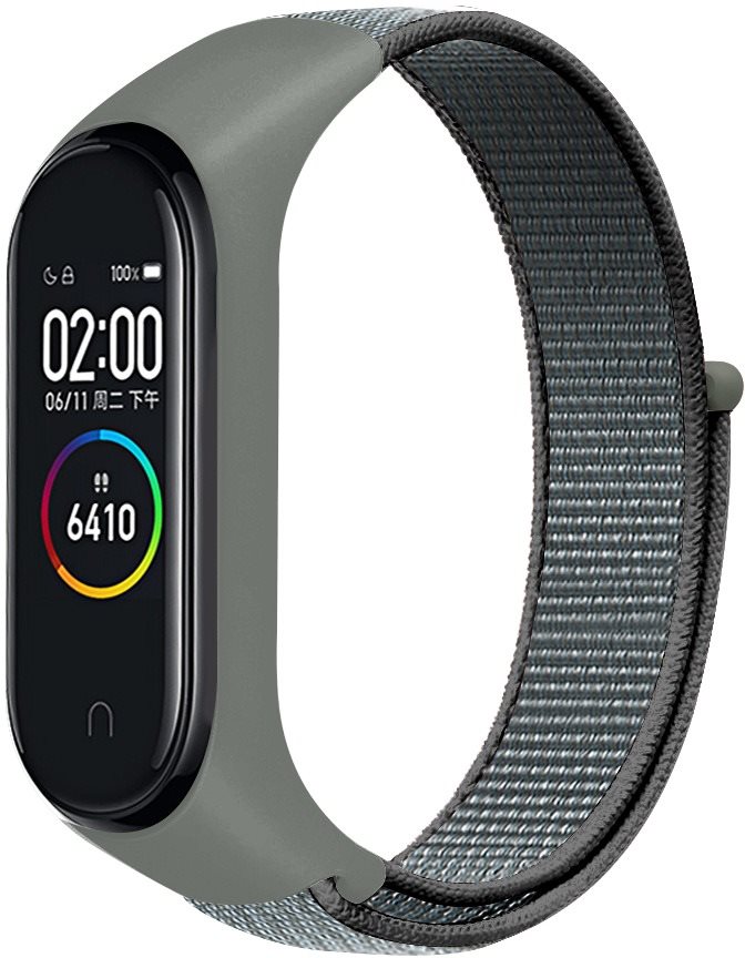 Eternico Airy Xiaomi Mi band 5 / 6 / 7 Elephant Gray Szíj