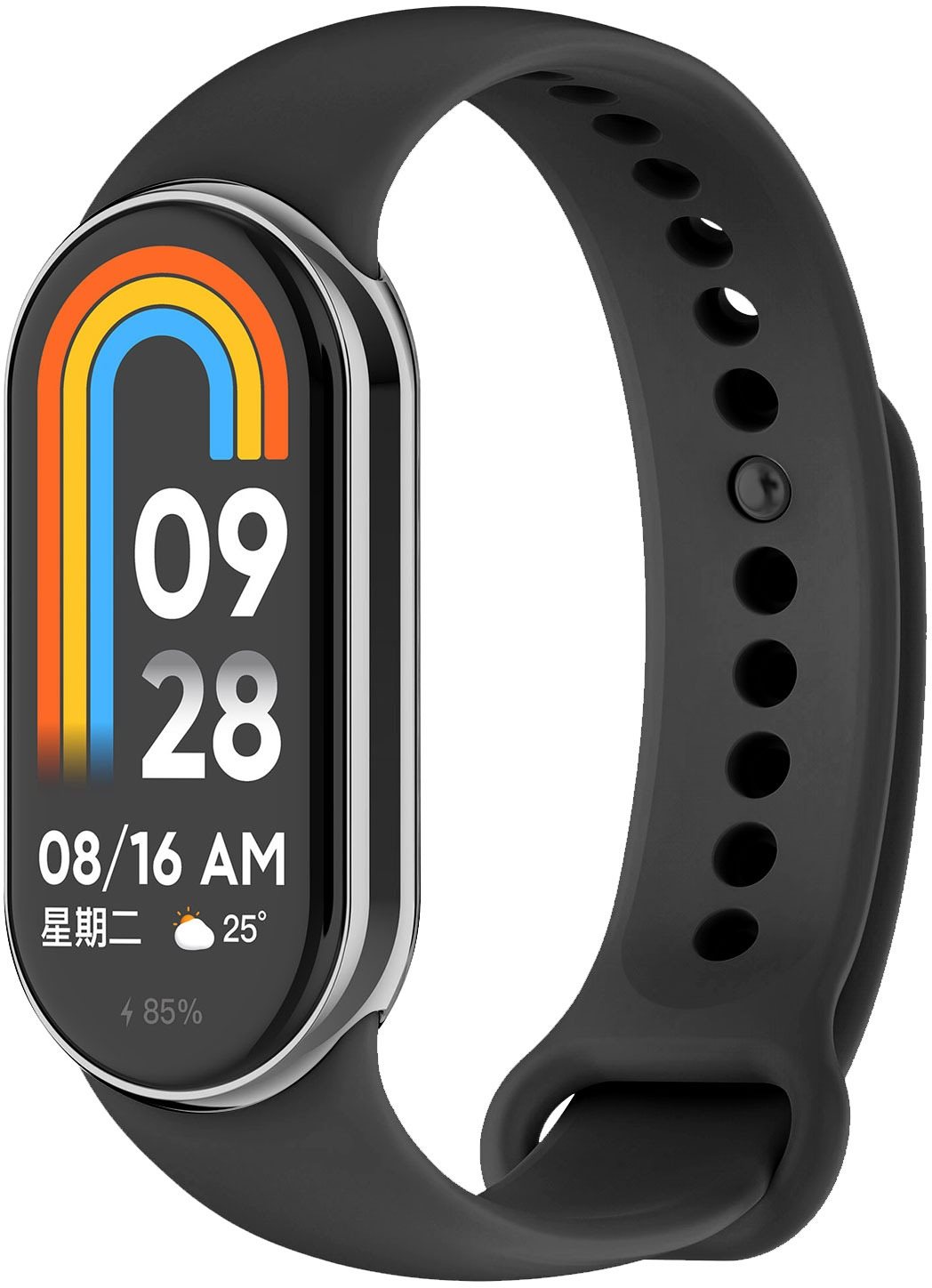 Eternico Essential pro Xiaomi Smart Band 8 / 9 Solid Black Armband