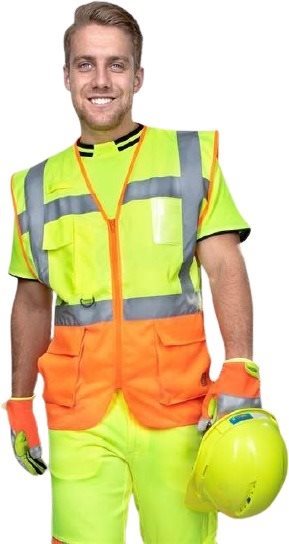 Ardon Síťovaná manažerská vesta SIGNAL žluto-oranžová vel. L...