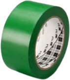 3M™ univerzálna označovacia PVC lepiaca páska 764i, zelená, 50 mm ×...