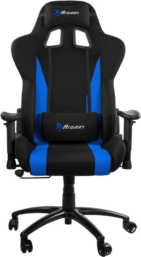 AROZZI Inizio Tissu noir/bleu Chaise gamer