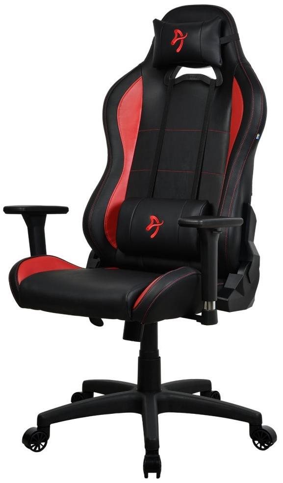 AROZZI Torretta Soft PU, fekete-piros Gamer szék