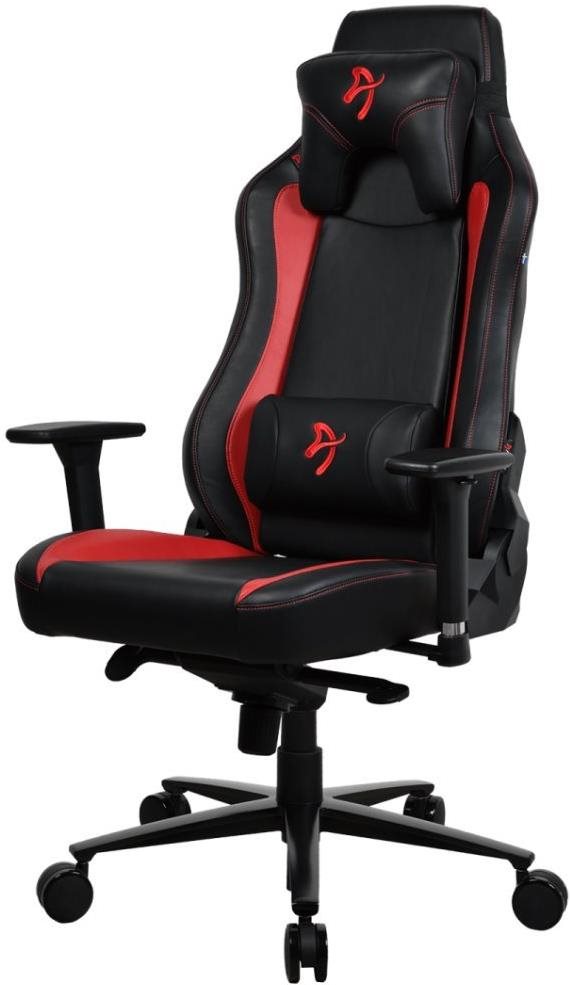 AROZZI Vernazza Soft PU - fekete, piros Gamer szék