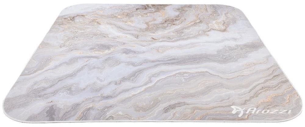 Arozzi Zona Quattro Floor Pad White Marble Bodenschutzmatte