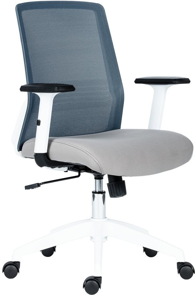 ANTARES Novello blanc/gris Chaise de bureau