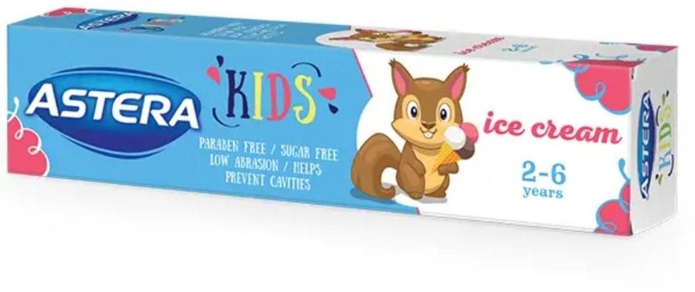 Aroma Cosmetics 2-6 Zmrzlina Astera Kids Aroma 50 ml Zubní pasta