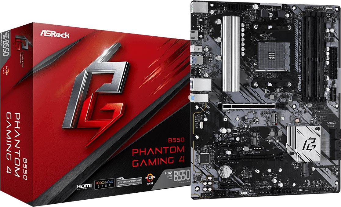 ASROCK B550 Phantom Gaming 4 Alaplap