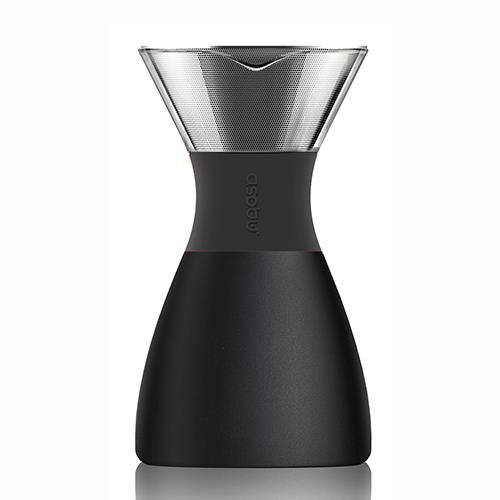 ASOBU Pour Over – čierny Ručný kávovar