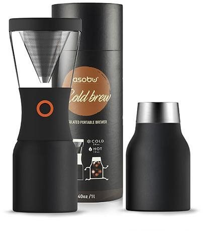 ASOBU COLD BREW – čierny Ručný kávovar