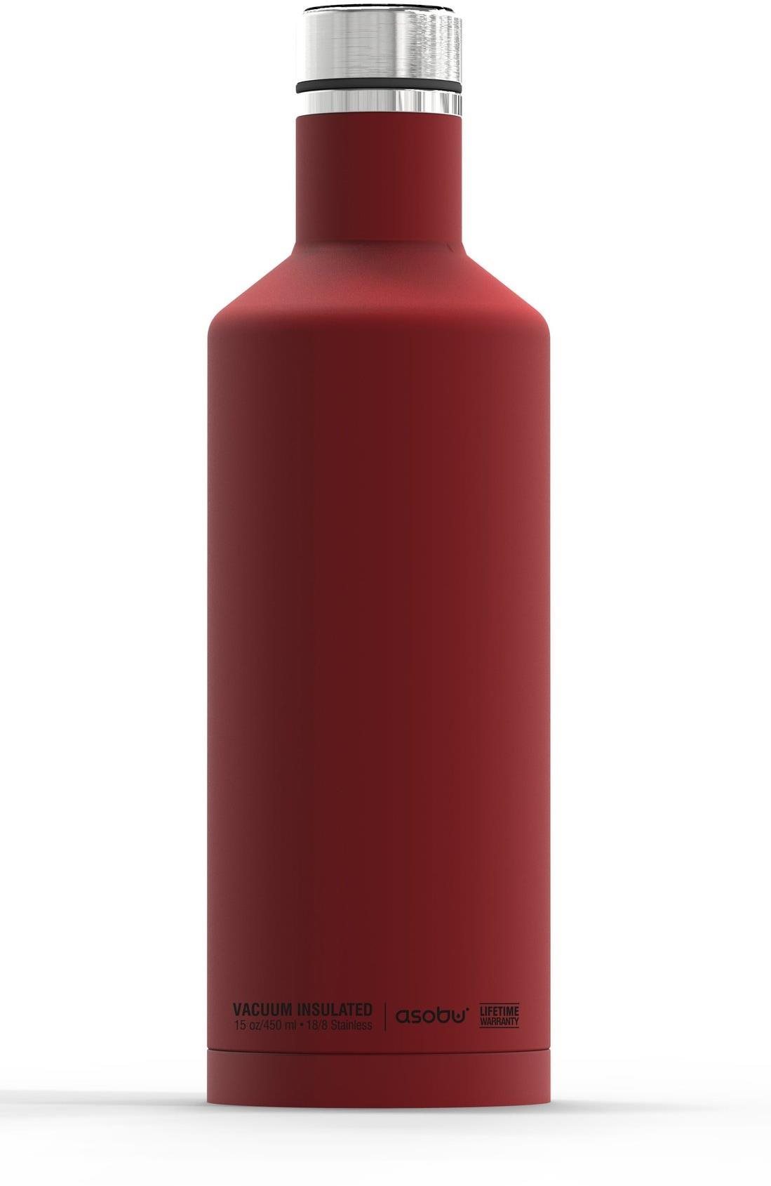 ASOBU Termoska TIMES SQUARE – červená 450 ml Termoska