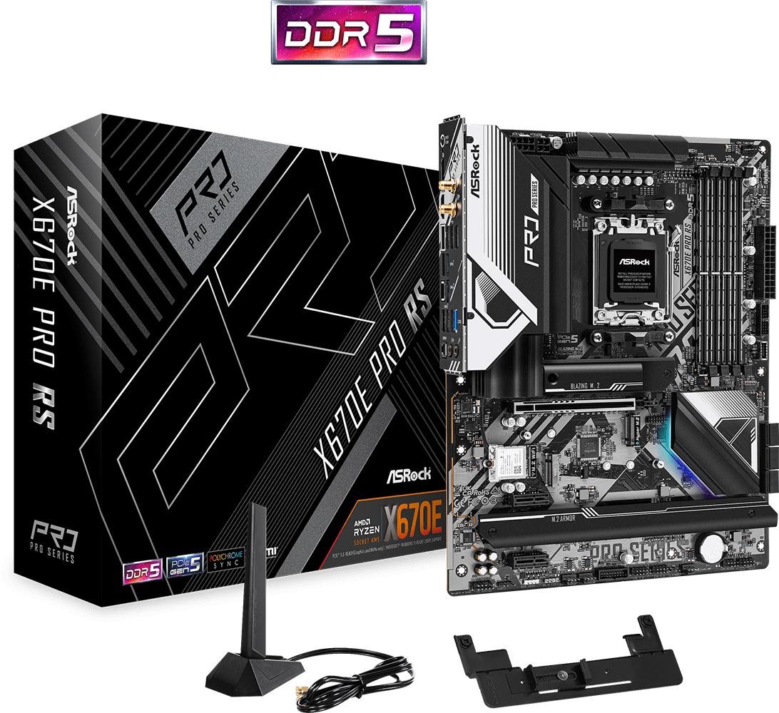 ASROCK X670E Pro RS Motherboard