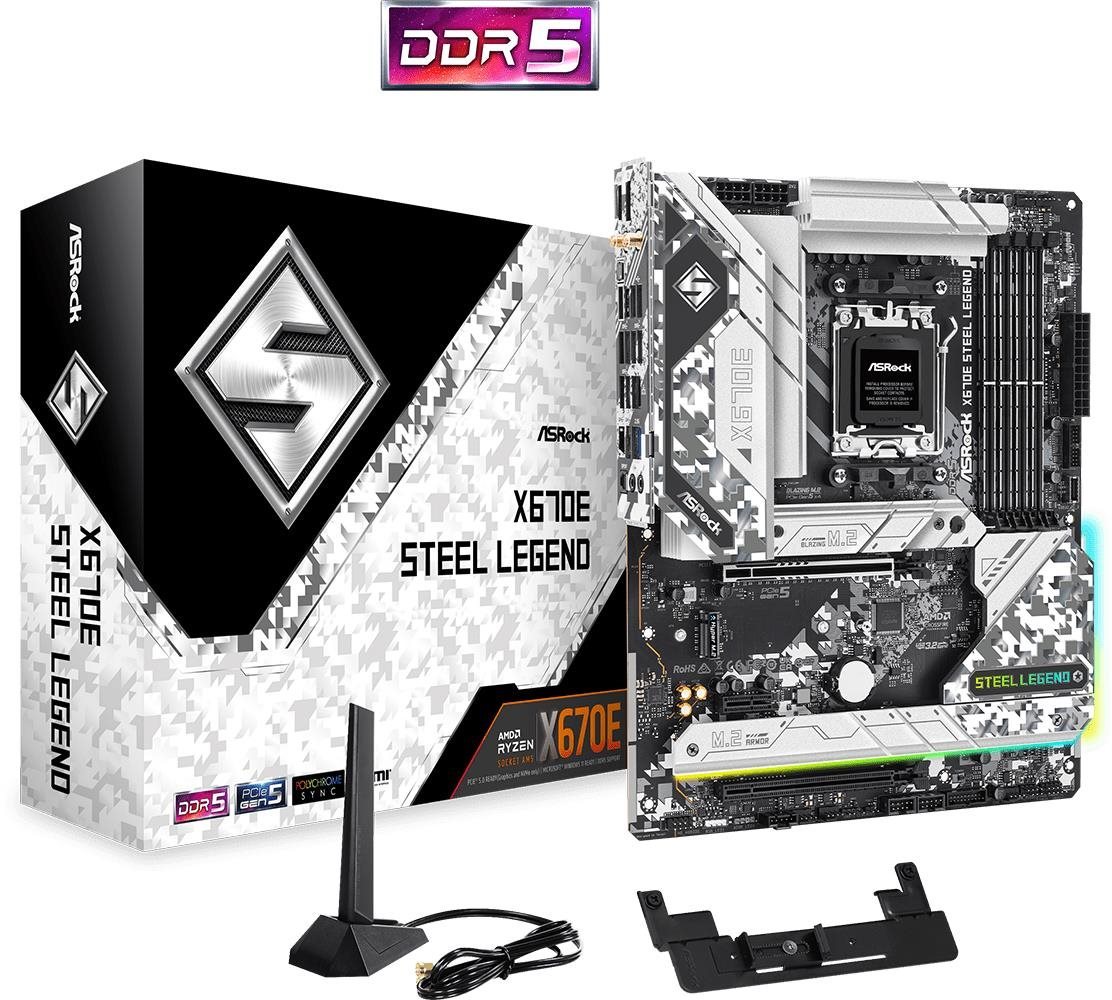 ASROCK X670E Steel Legend Základná doska