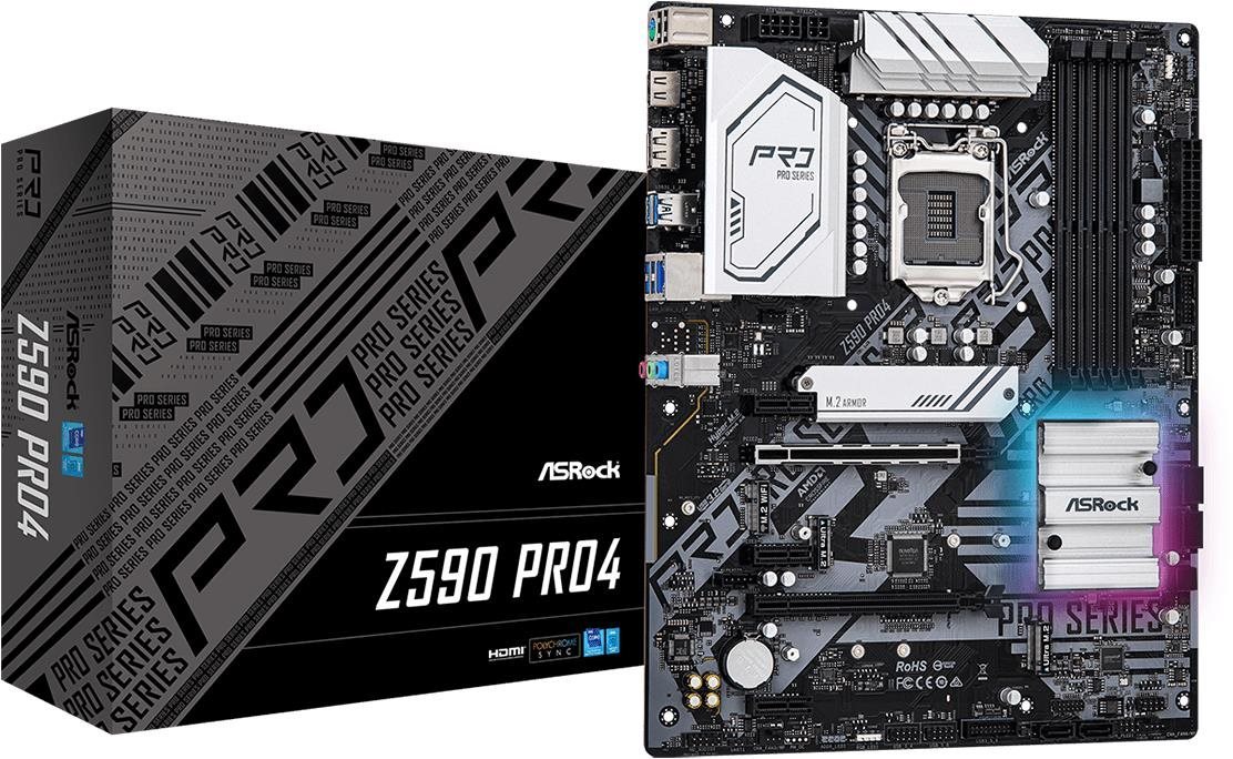 ASROCK Z590 PRO4 Motherboard
