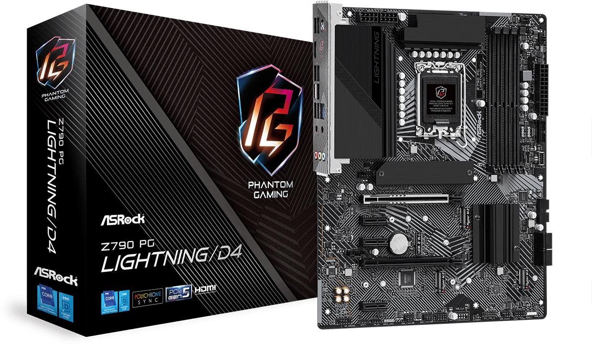 ASROCK Z790 PG Lightning / D4 Alaplap
