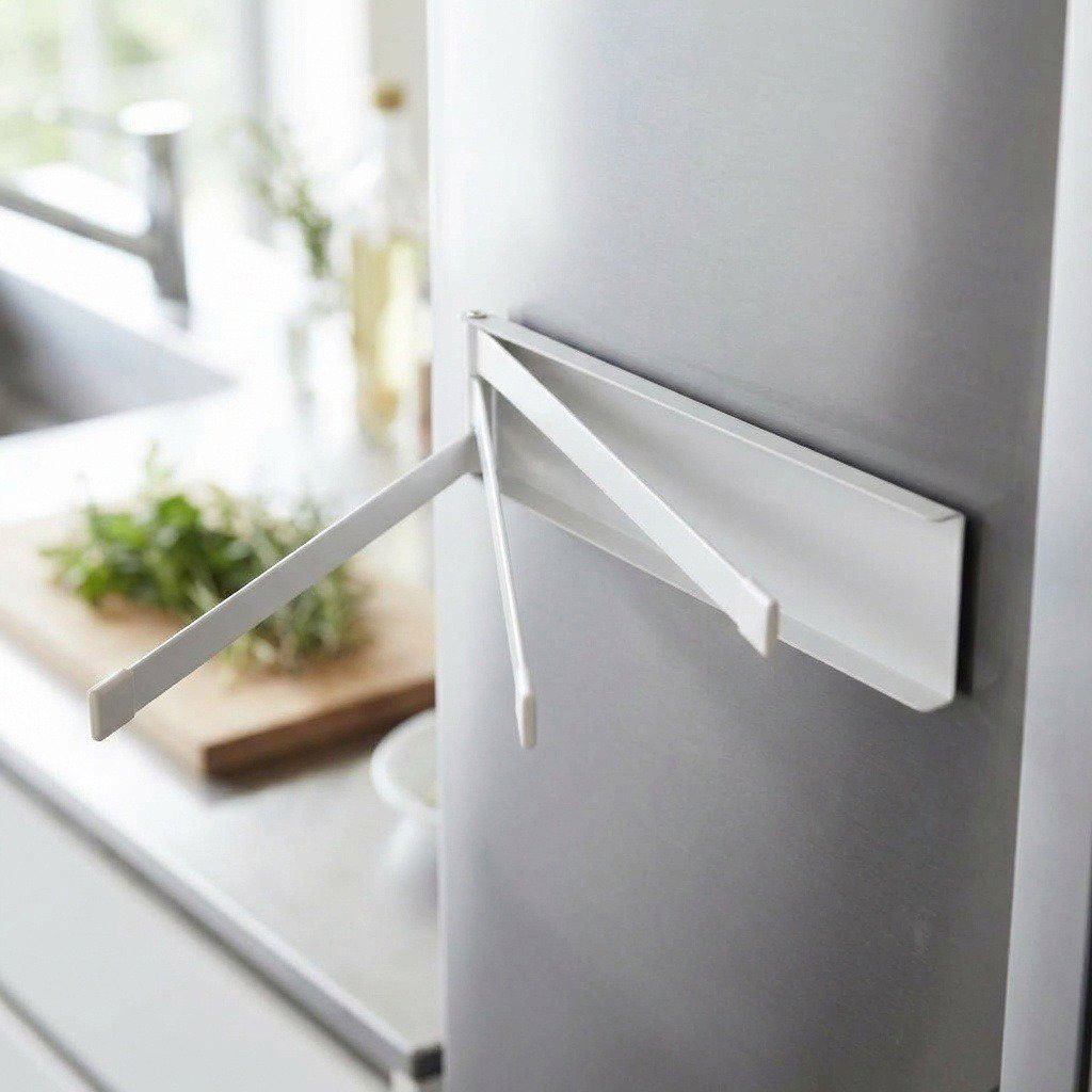 Yamazaki Držiak na utierky magnetický Tower 2456 biely Držiak na...