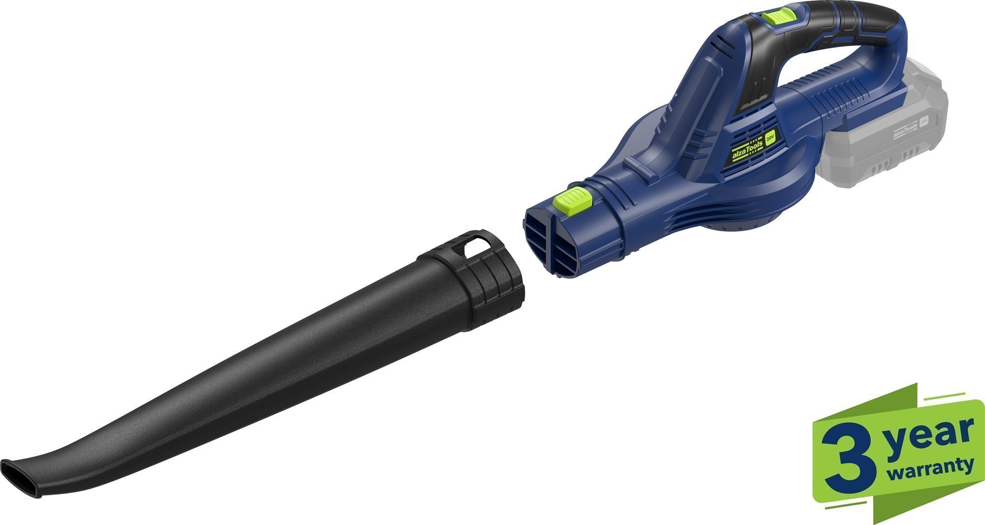 AlzaTools CB20V BatteryONE 20V Fukár na lístie