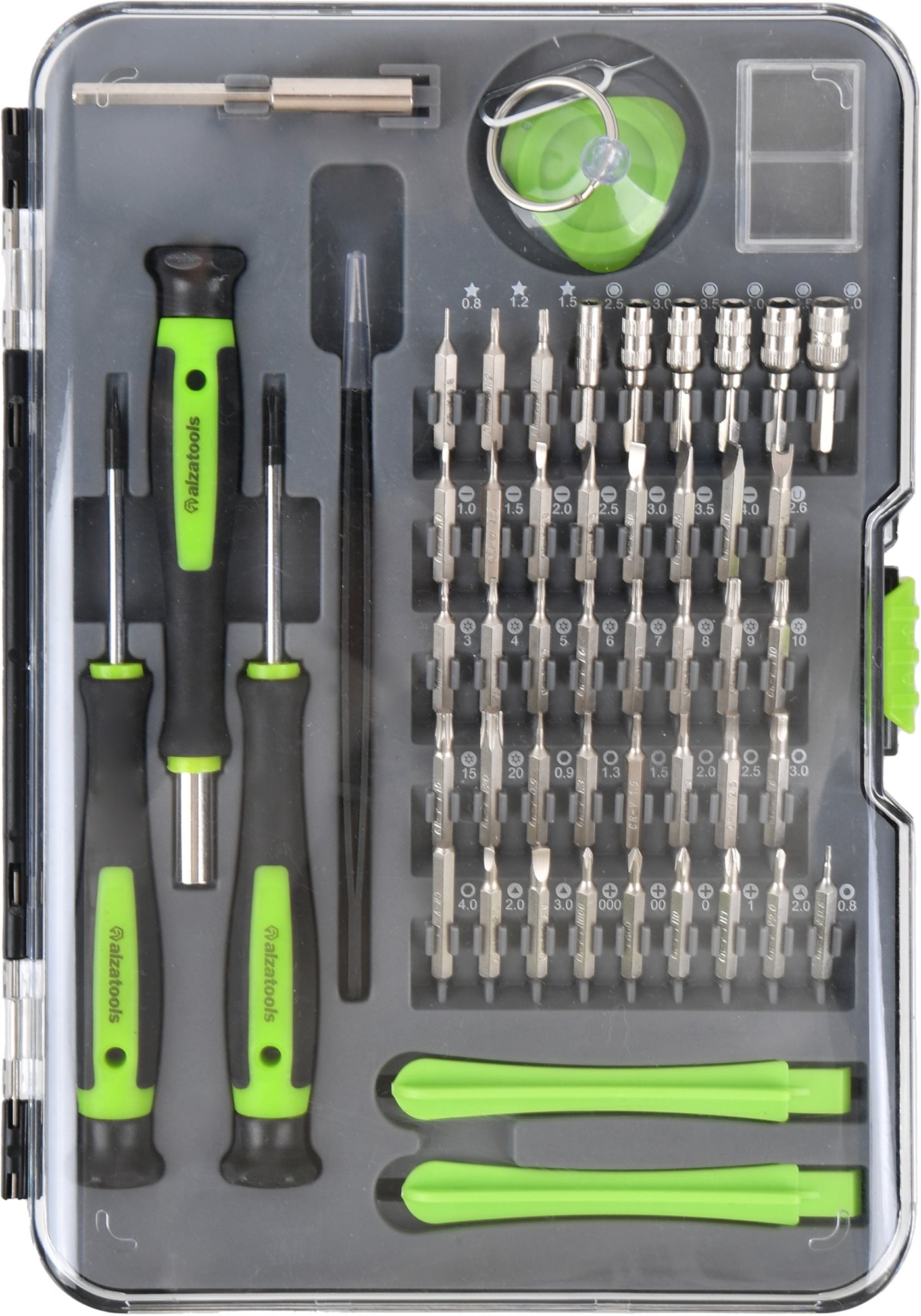 AlzaTools Precision Repair Set, 52db Csavarhúzó készlet