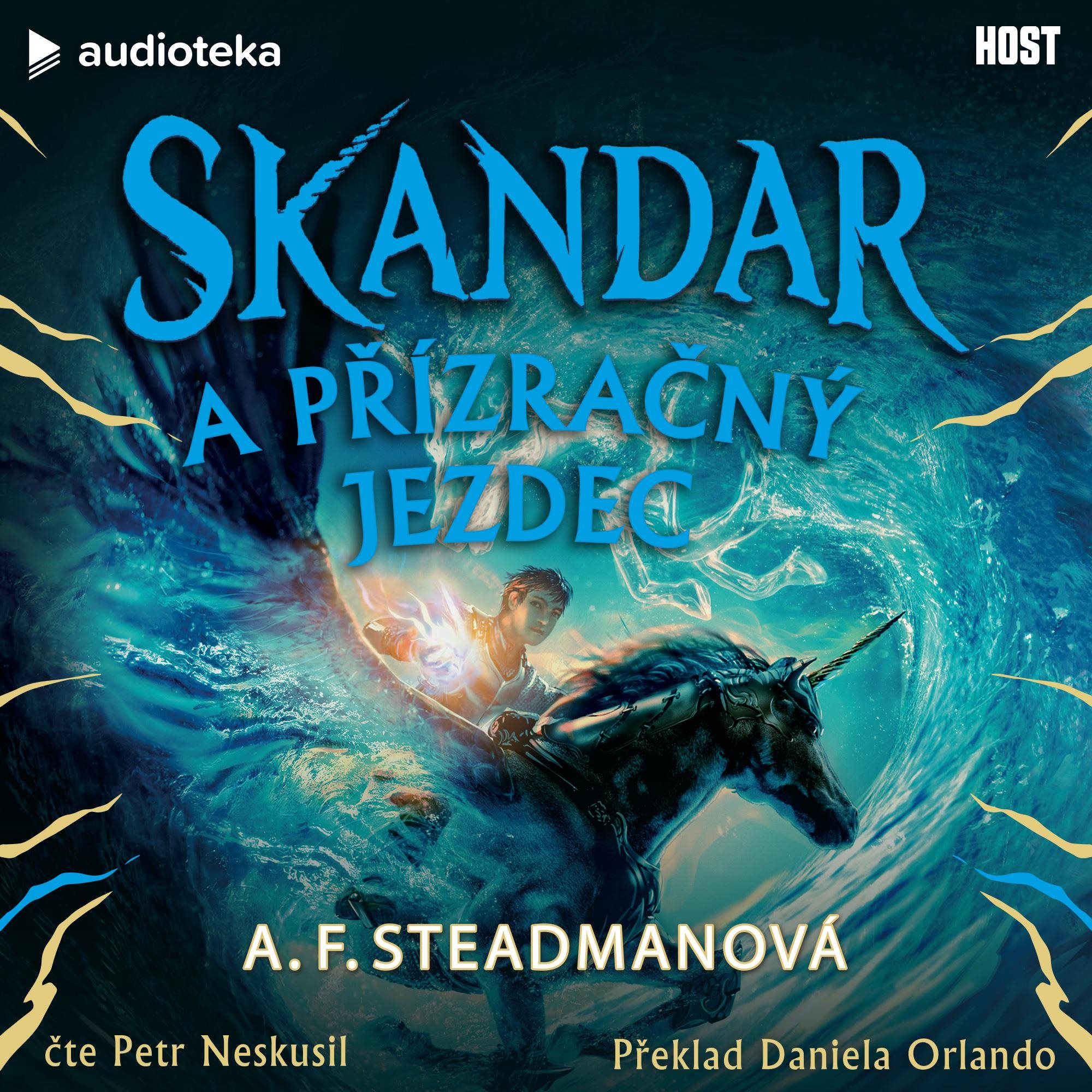 Skandar a přízračný jezdec Audiokniha MP3