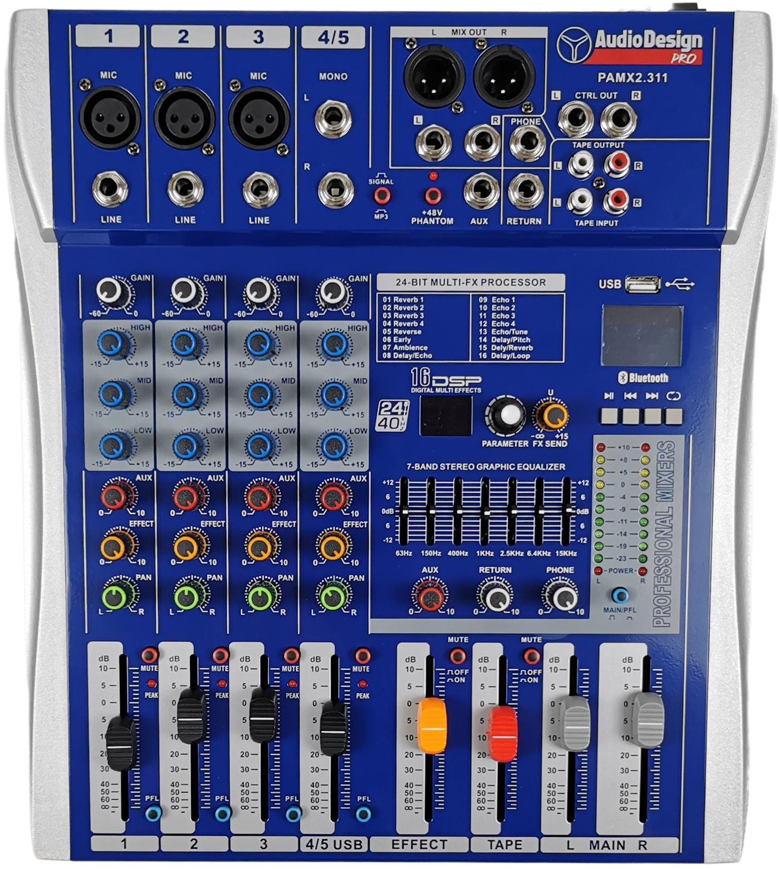 AudioDesign PAMX2.311 Mixážní pult