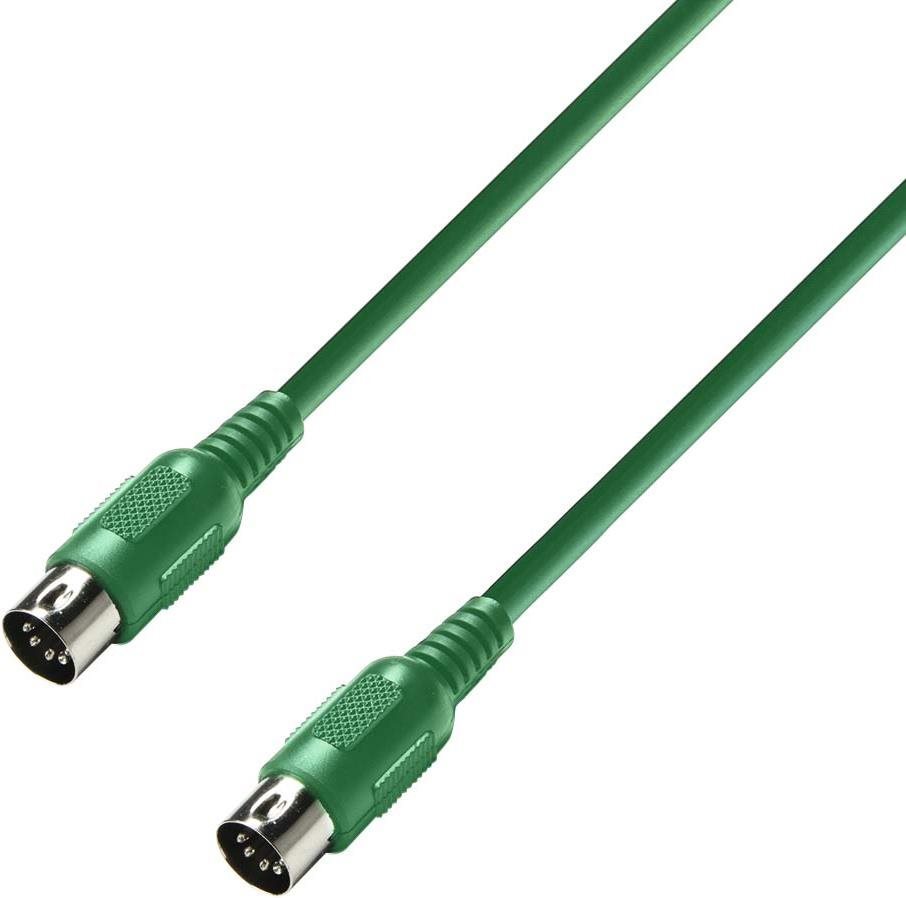 Adam Hall 3 STAR MIDI 0300 GRN Audio-Kabel