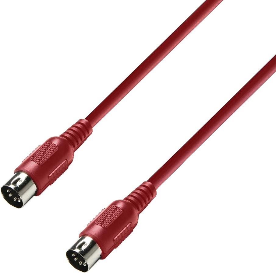Adam Hall 3 STAR MIDI 0300 RED Audio-Kabel