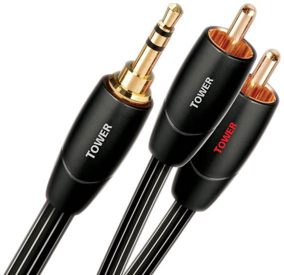 AudioQuest Audio Tower JR 1m Audio-Kabel