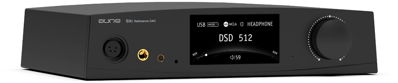 Aune S9c Pro Bluetooth čierny Slúchadlový zosilňovač