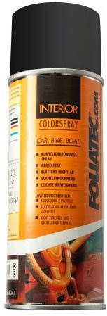 FOLIATEC Interior Color Spray – čierna matná Farba na interiér
