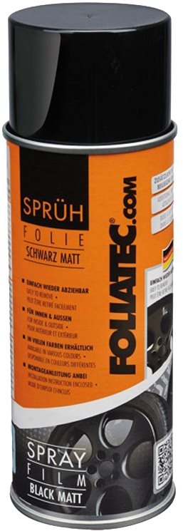 FOLIATEC - spray -fekete matt 400 ml Fólia spray