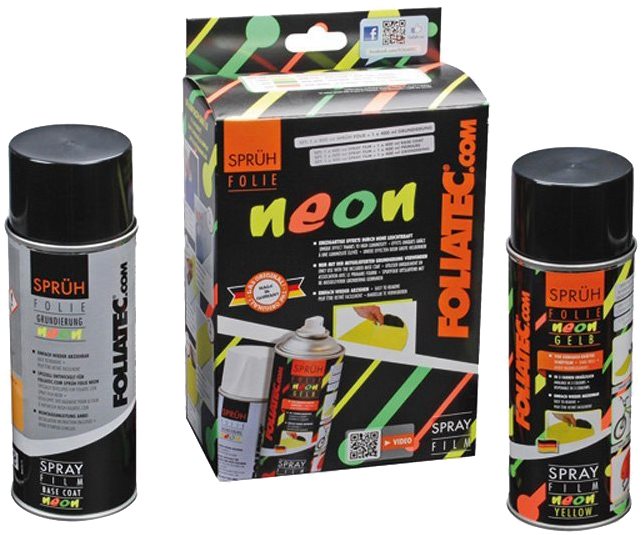 Foliatec v spreji, neónovo žltá 400 ml Fólia v spreji