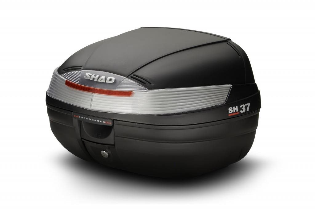 SHAD SH37, fekete Motoros doboz