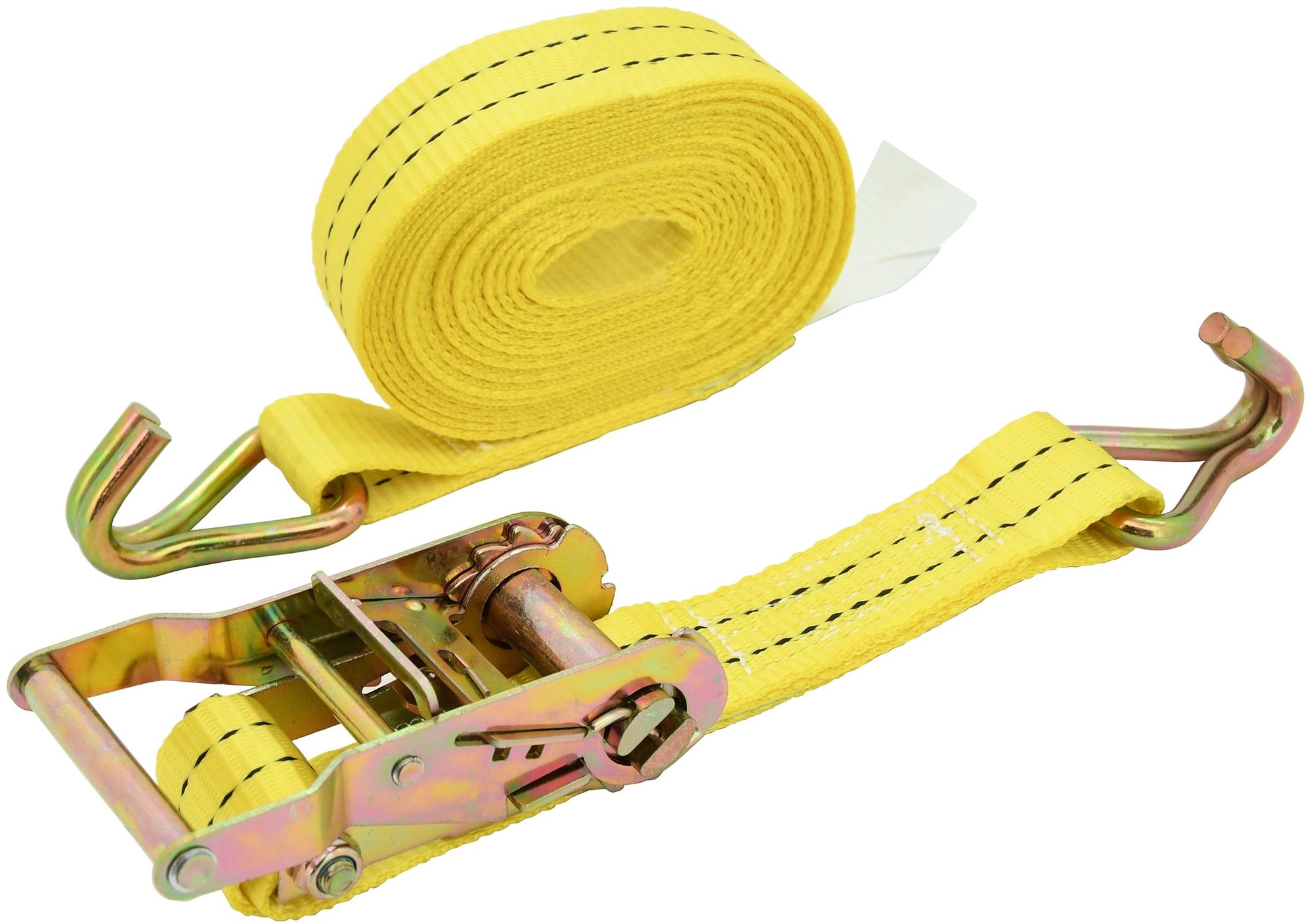 COMPASS - Popruh s račnou a hákmi, 2 t, 5 m TÜV/GS Upínací popruh