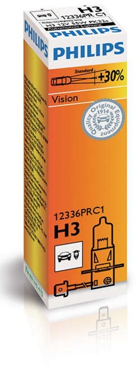 PHILIPS H3 Vision 1 ks Autožiarovka