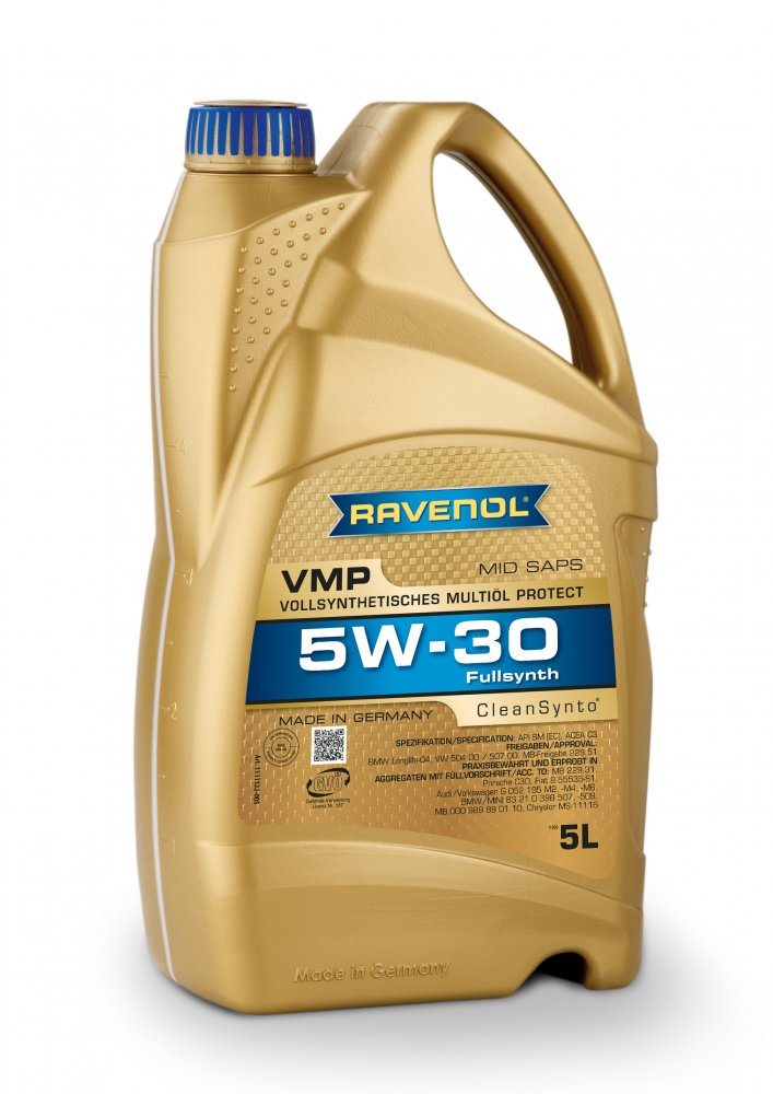 RAVENOL VMP SAE 5W-30; 5 L Motorový olej