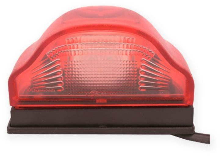 DOBMAR Osvetlenie ŠPZ DOB-26A LED + pozičné červené Svetlo na vozík