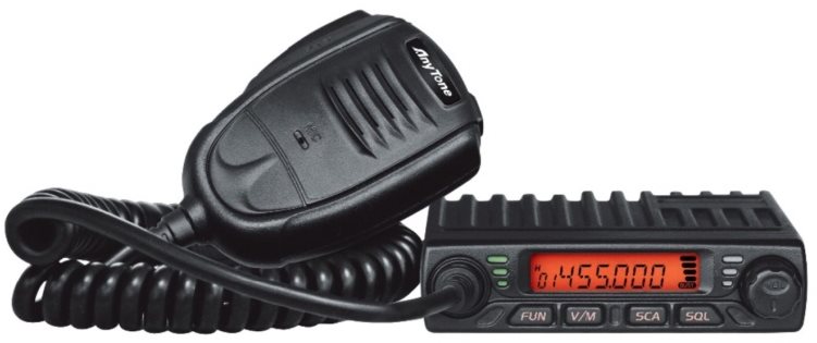 AnyTone rádiostanica AT-778 UHF Rádiostanica