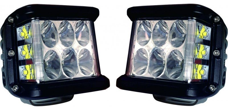 Pracovné svetlo LED, sada 2 ks (2× 2800 lm) 6× LED Pracovné svetlo...
