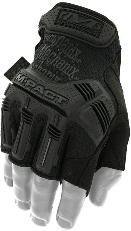 Mechanix M-Pact, čierne, bezprsté, veľkosť: XL Pracovné rukavice