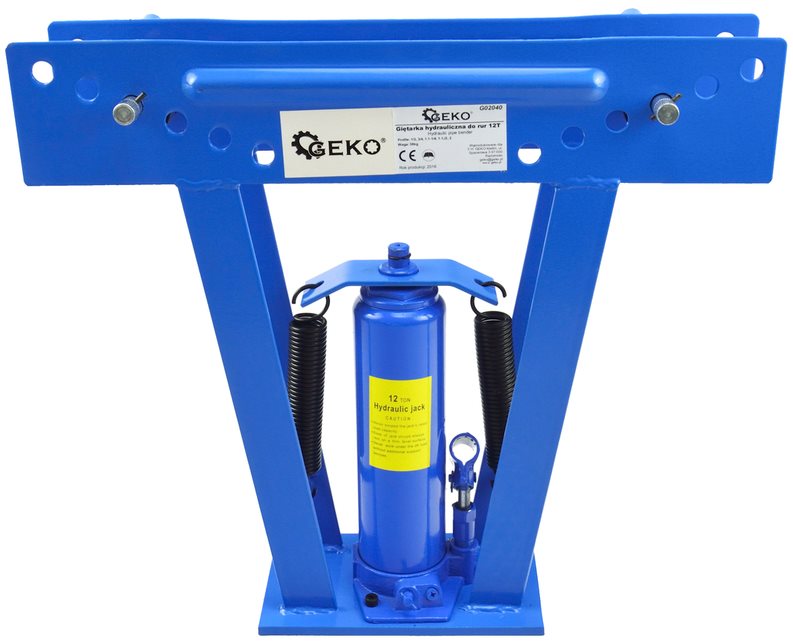 GEKO Hydraulická ohýbačka potrubia, 12 t Ohýbačka