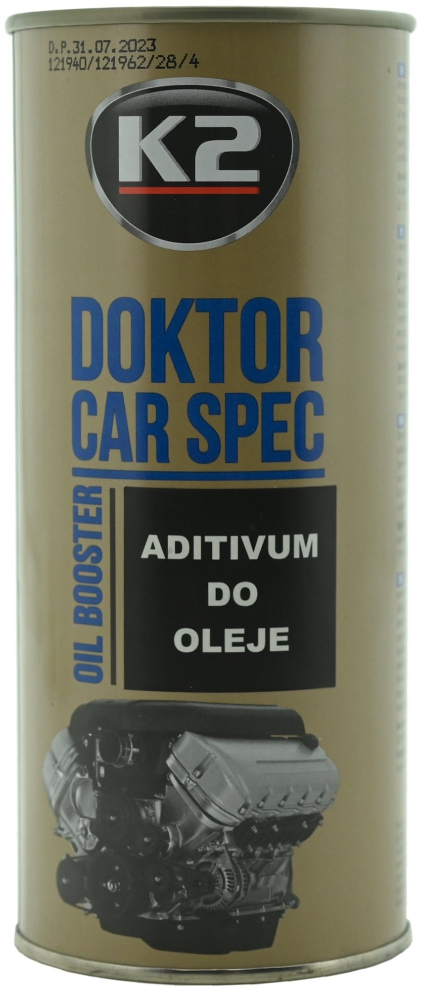 K2 DOKTOR CAR SPEC - aditívum do oleja Aditívum